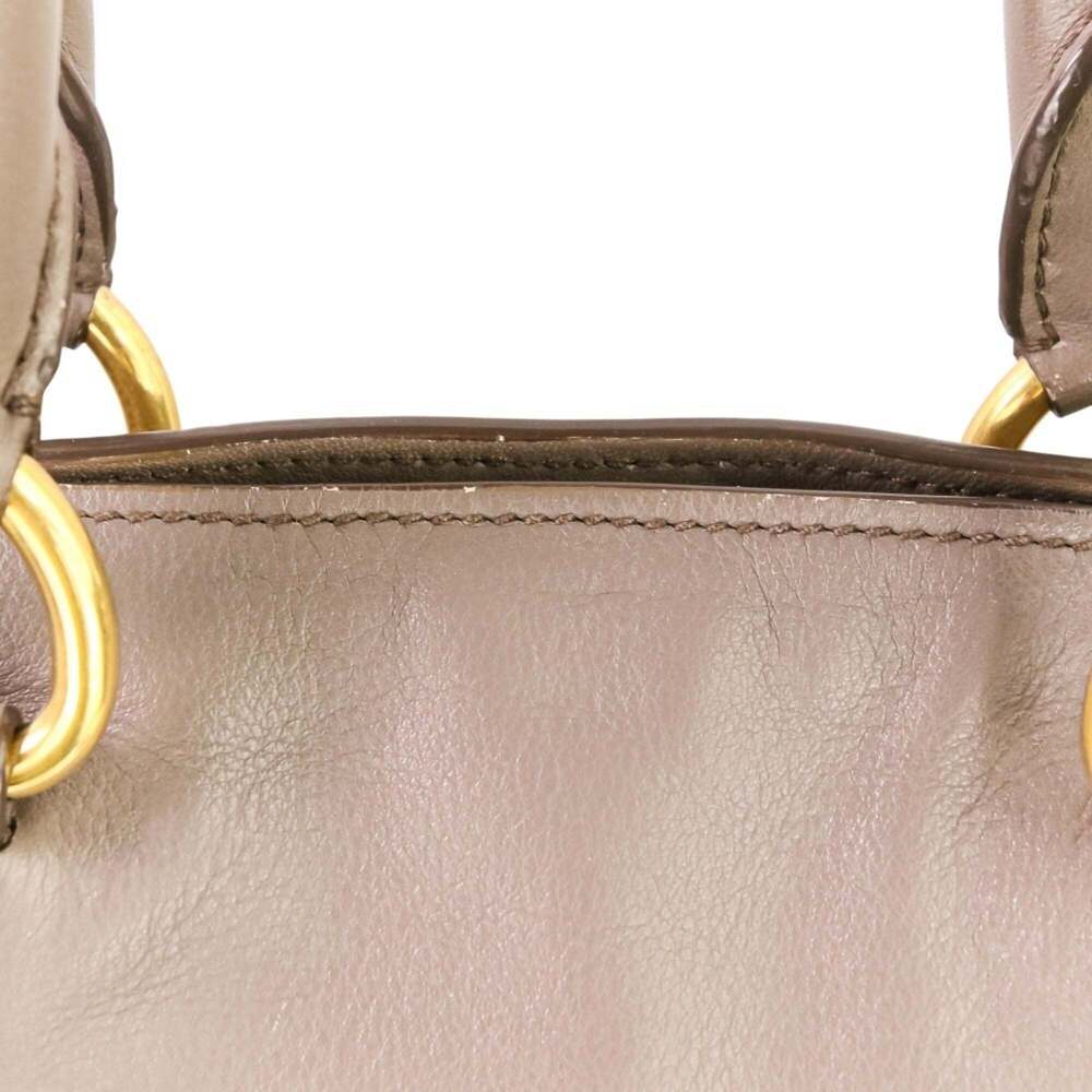 PRADA Gray Leather Shoulder Bag - Picture 10 of 15